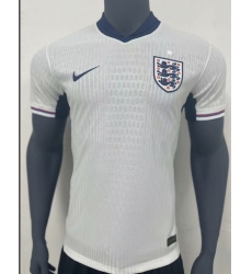 Men 2024 Soccer Jersey England White Men 2024 Soccer Jersey England White