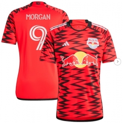 Men's New York Red Bulls Lewis Morgan adidas Red 2024 Legacy Replica Player Jersey