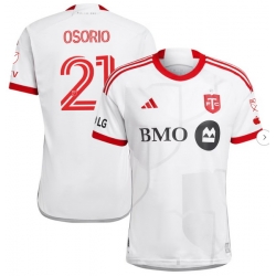 Men's Toronto FC Jonathan Osorio adidas White 2024 GTA Kit Authentic Player Jersey