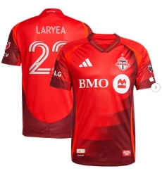 Men's Toronto FC Richie Laryea adidas Red 2025 Club Kit Authentic Player Jersey