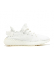 Women Yeezy Boost 350 V 2 Cream White Triple White
