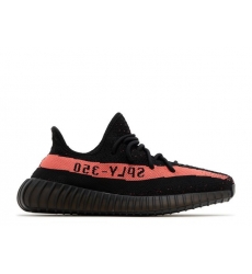 Women Yeezy Boost 350 V 2 Red 2023