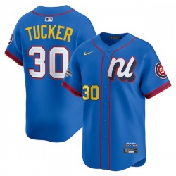 mens nike kyle tucker blue national league 2025 all star edition limited player jersey