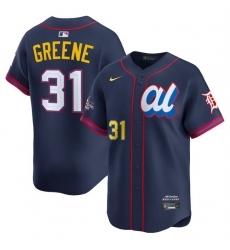Men American League 31 Riley Greene Navy 2025 All Star Edition Limited Stitched Baseball Jersey