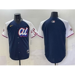 Men American League Texas Rangers Blank Navy Alternate 2025 All Star Edition Limited Stitched Baseball Jersey