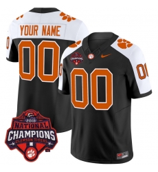 Men Women Youth Clemson Tigers Vapor Limited Custom Jersey All Stitched Black Alternate