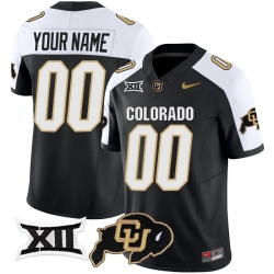 Men Women Youth Colorado Buffaloes Vapor Limited Custom Jersey V2 Big 12 XII Patch All stitched Alternate