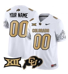 Men Women Youth Colorado Buffaloes Vapor Limited Custom Jersey V3 Big 12 XII Patch All stitched White Men Women Youth Colorado Buffaloes Vapor Limited Custom Jersey V3 Big 12 XII Patch All stitched White