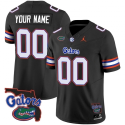 Men Women Youth Florida Gators 2023 Vapor Limited Custom Jersey Florida Map All Stitched Black