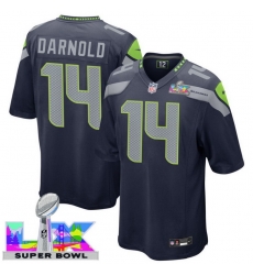 Men Women Youth Seattle Seahawks #14 Sam Darnold 2025 2026 Super Bowl LX F U S E Stitched NFL Jersey Blue Men Women Youth Seattle Seahawks #14 Sam Darnold 2025 2026 Super Bowl LX F U S E Stitched NFL Jersey Blue