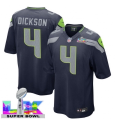 Men Women Youth Seattle Seahawks #4 Michael Dickson 2025 2026 Super Bowl LX F U S E Stitched NFL Jersey Blue Men Women Youth Seattle Seahawks #4 Michael Dickson 2025 2026 Super Bowl LX F U S E Stitched NFL Jersey Blue