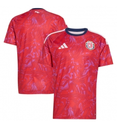 Men adidas Red Costa Rica National Team FIFA x World Cup 2026 Home Replica Jersey