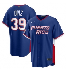 Men Puerto Rico Baseball Customized Blue 2026 World Baseball Classic Road Stadium Stitched Jersey Men Puerto Rico Baseball Customized Blue 2026 World Baseball Classic Road Stadium Stitched Jersey