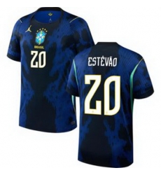 Women 20 Brazil National Team Estevao Willian 2026 Home Jersey 2