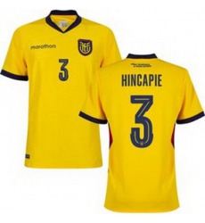 Women 3 Ecuador Piero Hincapie Away Replica Jersey   1