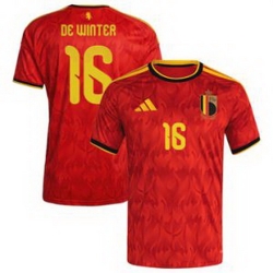 Women 16Koni De Winter Belgium Jersey   2