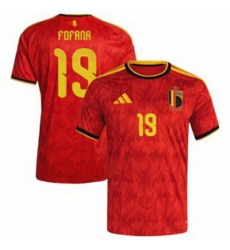 Women 19Malick Fofana Belgium Jersey   3