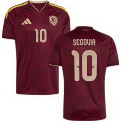 Men 10 Venezuela Telasco Segovia Away Replica Jersey   1