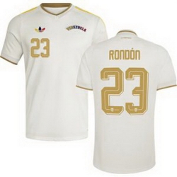 Men 23 Venezuela Salomon Rondon Away Replica Jersey   2
