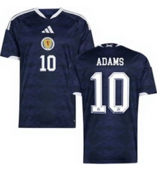 Men 10 Scotland Che Adams 2026 Home Replica Jersey 1