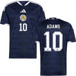 Men 10 Scotland Che Adams 2026 Home Replica Jersey 1