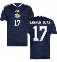 Men 17 Scotland Ben Gannon Doak 2026 Home Replica Jersey 1