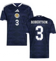 Men 3 Scotland Andrew Robertson 2026 Home Replica Jersey 1