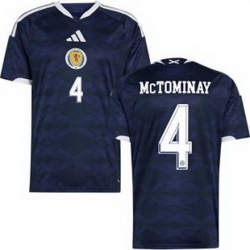 Men 4 Scotland Scott McTominay 2026 Home Replica Jersey 1