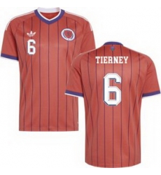 Men 6 Scotland Kieran Tierney 2026 Home Replica Jersey 3
