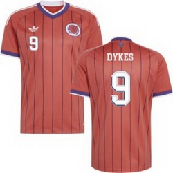 Men 9 Scotland Lyndon Dykes 2026 Home Replica Jersey 3