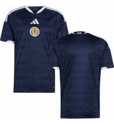 Men Men 0 Scotland Blank 2026 Home Replica Jersey 1