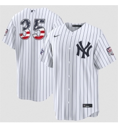 Men New York Yankees  35 Cody Bellinger White 2026 All Star Edition Stars   Stripes Stadium Pick A Player Stitched Baseball Jersey
