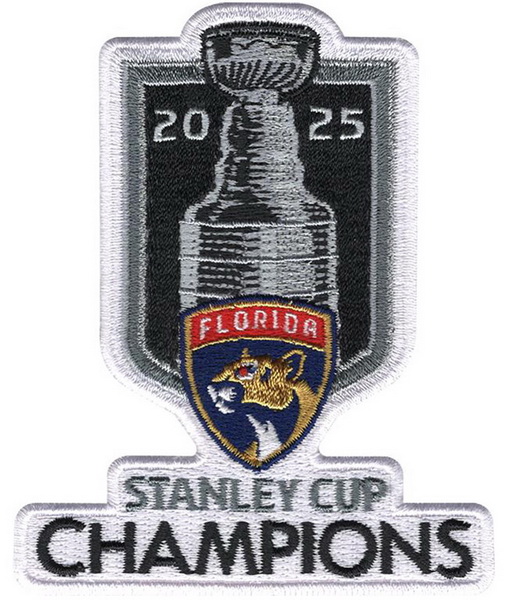 Men 2025 Stanley Cup Champions Patch Biaog