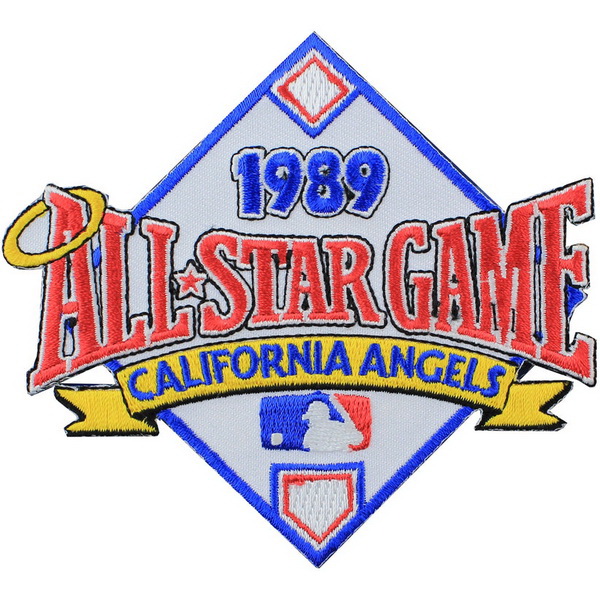 1989 MLB All Star Game California Angels Stadium Jersey Patch Biaog
