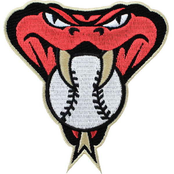 Men Arizona Diamondbacks Snake Head Patch Biaog
