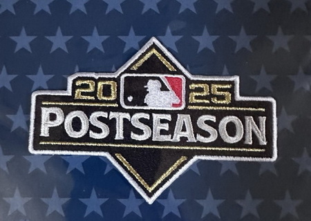 Men Philadelphia Phillies MLB 2025 Postseason Patch Biaog