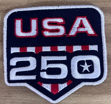 Men Seattle Seahawks USA 250 Anniversary Patch Biaog