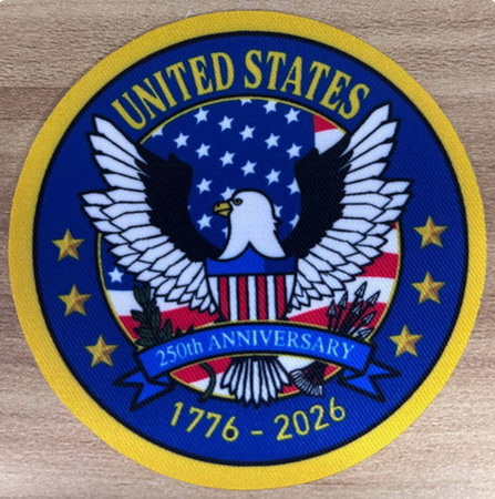 Men Las Vegas Raiders United States 1776 2026 250 Anniversary Patch Biaog