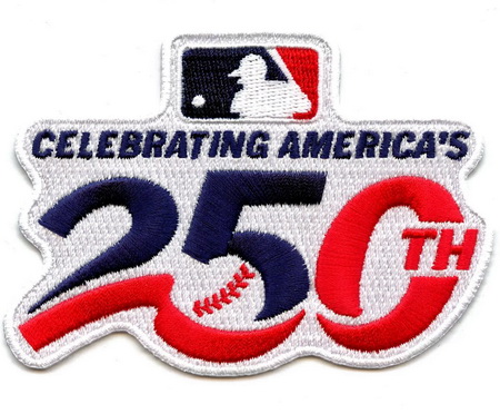 Women Toronto Blue Jays Celebrating America 250th annivesary Patch Biaog